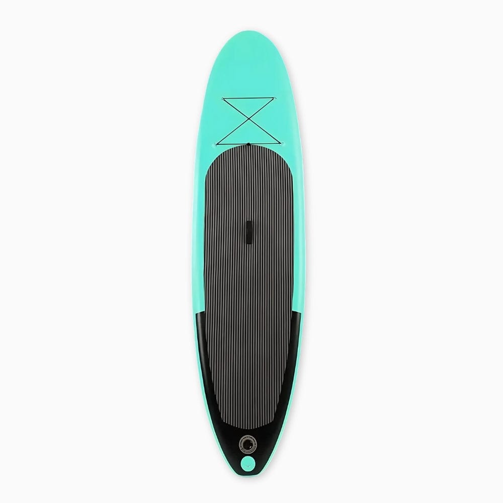 Paddle Gonflable Bleu Turquoise – Kit Complet de Stand Up Paddle (304 cm x 77 cm x 15.5 cm) convient pour un adulte et un enfant (Max 130kg.)